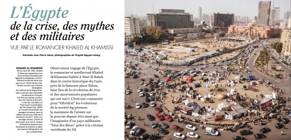L’Égypte de la crise, des mythes et des militaires, vue par le romancier Khaled Al Khamissi