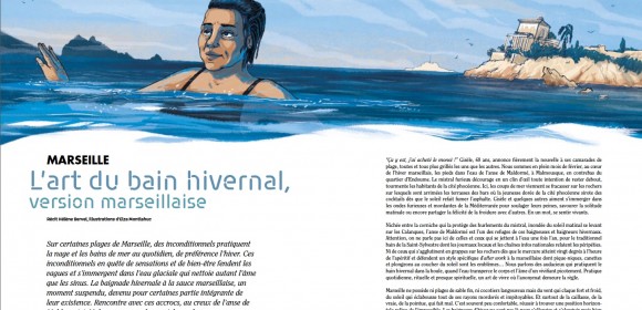 Marseille, l’art du bain hivernal, version marseillaise