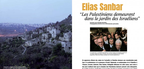 Elias Sanbar : “Les palestiniens demeurent dans le jardin des Israéliens”